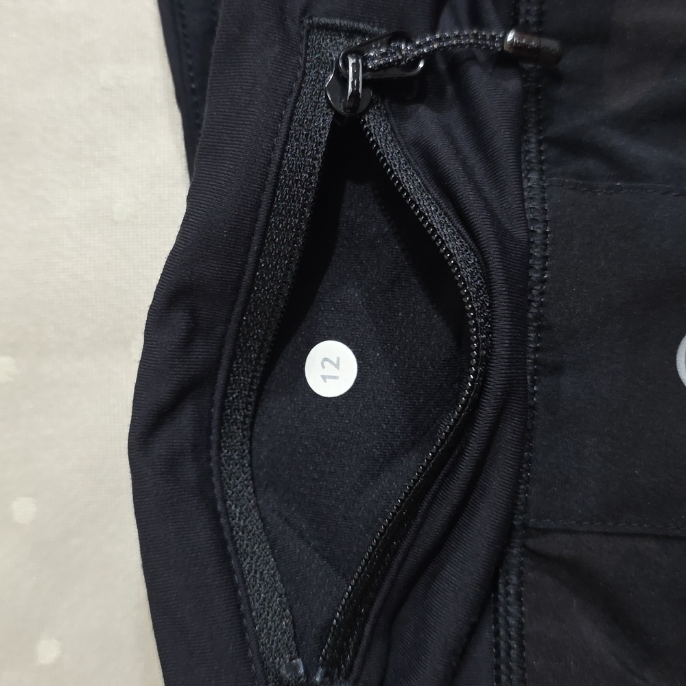 Lululemon Black Women's Skort - Athletic A-Line Tennis Skirt Size 12 - Picture 4 of 7